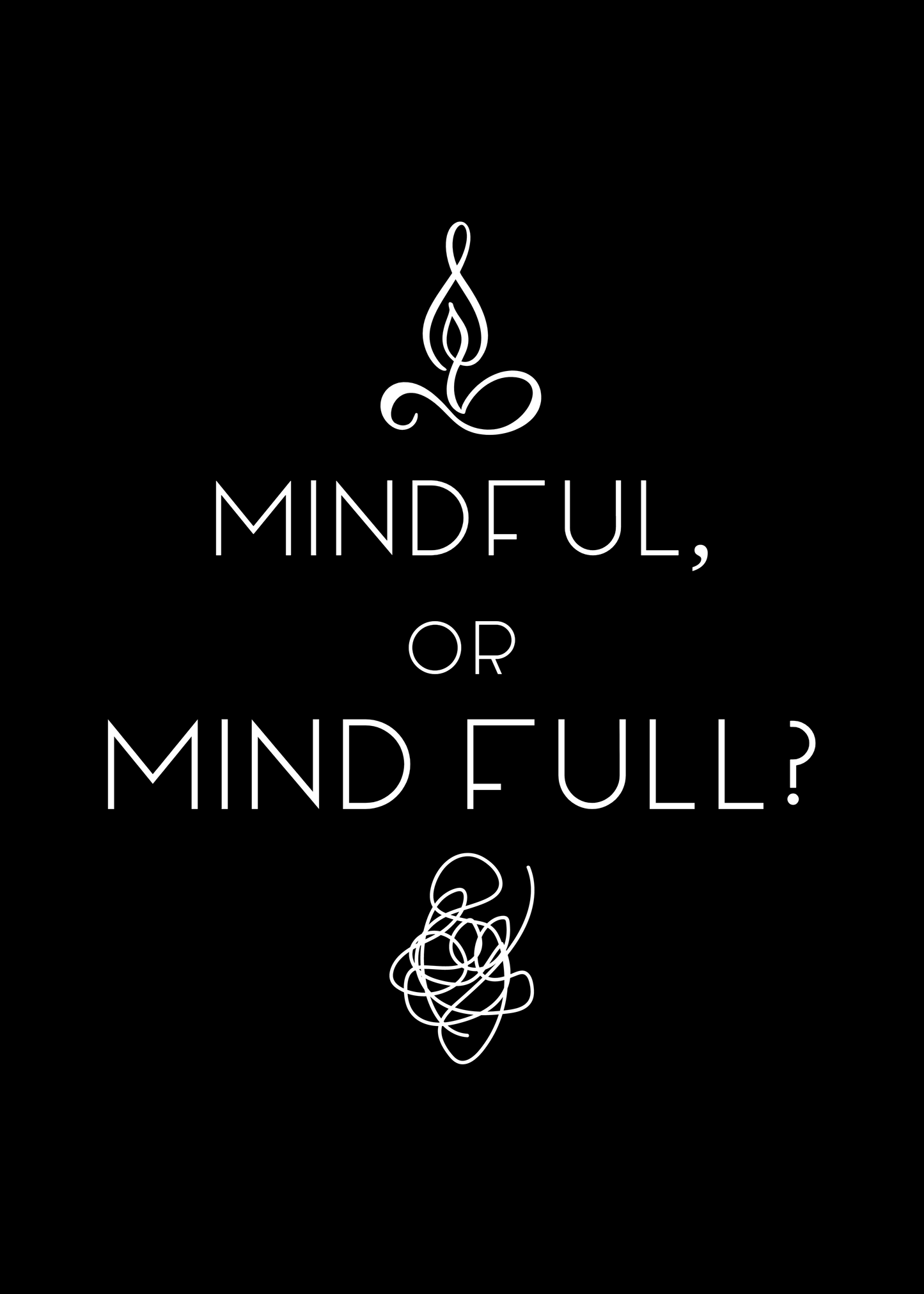 Mindful or Mind full